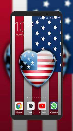 America Flag Wallpaper 5 تصوير الشاشة