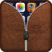 Leather Zipper Lock Screen HD 1.0
