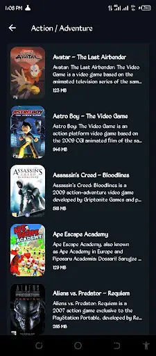 PSP Games Downloader screenshot 3