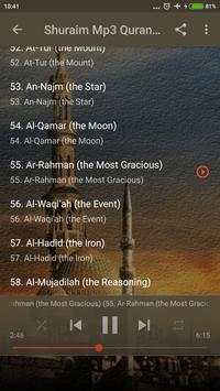 Qari Shuraim Mp3 Full Quran Offline screenshot 4