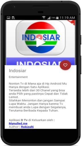 D Tv Nonton Tv screenshot 3