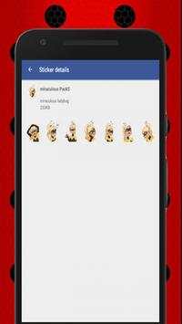 miraculous ladybug stickers WhatsApp Pack screenshot 2