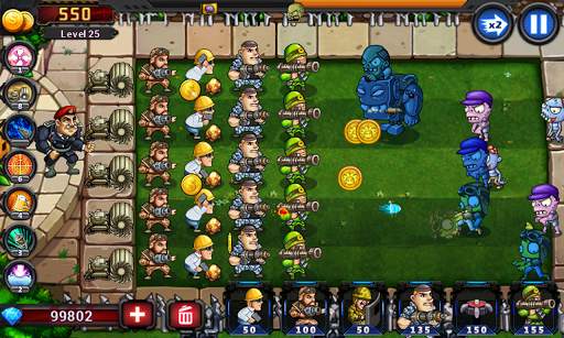 Army vs Zombies : Tower Defense Game screenshot 4