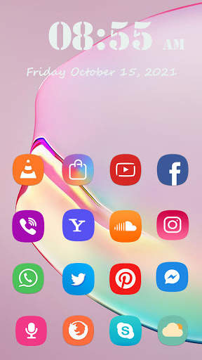Samsung Note 21 Ultra Launcher / Note 21 Wallpaper screenshot 2
