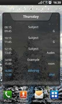 TimeTable Lite screenshot 6