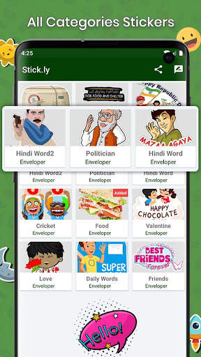 Stick.ly - Sticker For WhatsApp screenshot 2