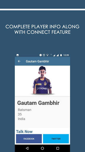T20 League App 2018 - Live K  स्क्रीनशॉट 3