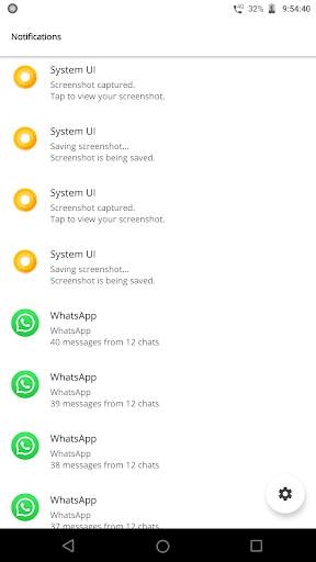 Notification Log PRO - Save & Export Notifications screenshot 1