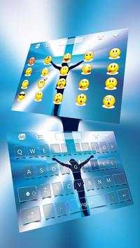 Crucifix Keyboard Theme screenshot 1