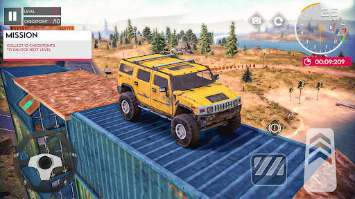 Offroad 4x4 Jeep Driving Games screenshot 2