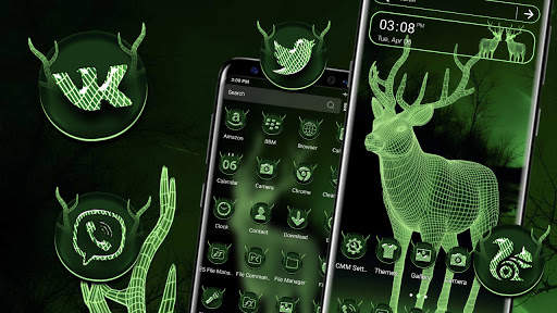 Magical Deer Launcher Theme screenshot 1