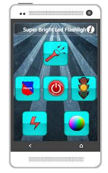 Super bright led flashlight screenshot 1