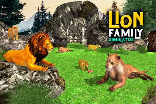 Wild Lion Simulator Games screenshot 2