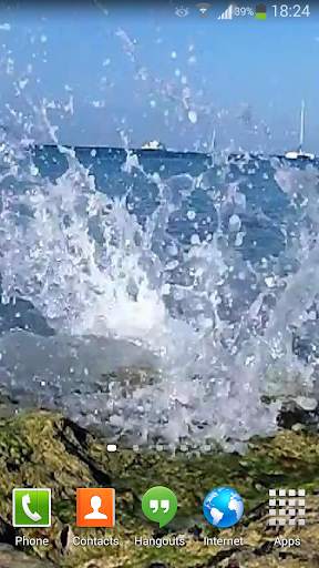 Waves Live Wallpaper HD 20 screenshot 1