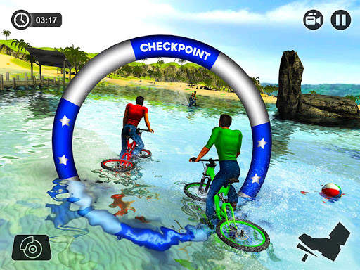 Water Surfer Floating BMX Bicycle Rider Racing screenshot 7