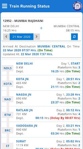 Rail Reservation Chart & PNR screenshot 7