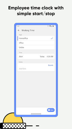 timr – time tracking with GPS screenshot 3