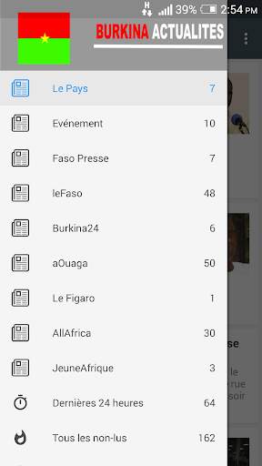Burkina Faso Actualités screenshot 1