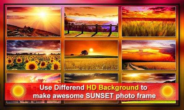 Sunset Dual Photo Frames screenshot 3