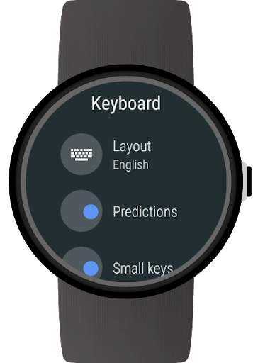 Keyboard for Wear OS (Android Wear) screenshot 8