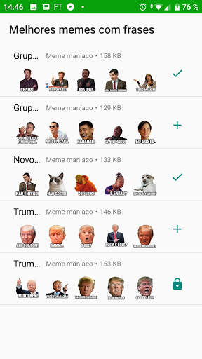 Memes com frases para WhatsApp WAStickersapps 2020 screenshot 6