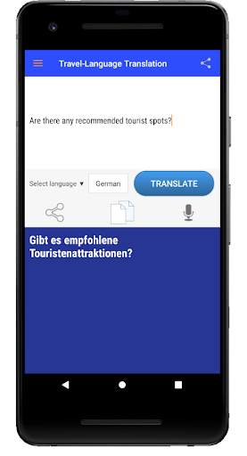 Travel Language Translation - Speaking screenshot 2