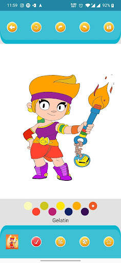 Coloring for Brawl stars Paint screenshot 8