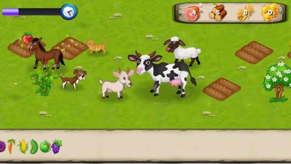 Garden and farm theme screenshot 1