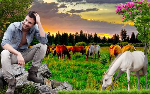 Horse Photo Editor - CB Photo Frames Banane Wala screenshot 1