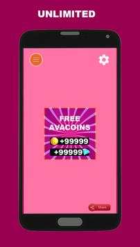 Free Avacoins Tips & Guide avacoin tricks 3 تصوير الشاشة
