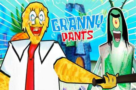 Pants Scary Granny : Sponge Horror Mod screenshot 1