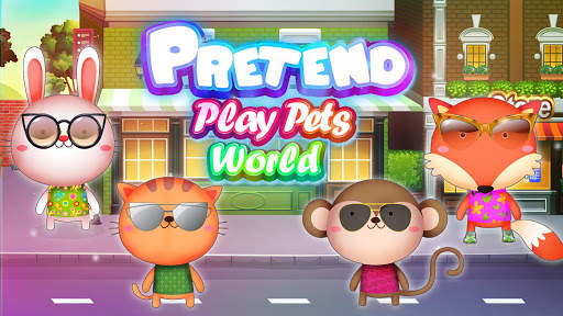 Pretend Play Pets World: Meet Town Life screenshot 5