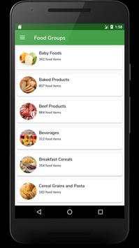 Food Calories screenshot 1