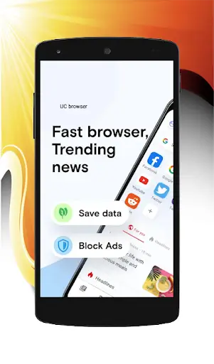 New Uc browser 2021, Fast Downloader & mini Tips screenshot 1