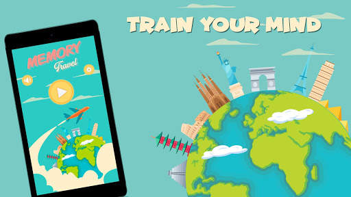 Memory Game: World matching game. Memotest Travel screenshot 1
