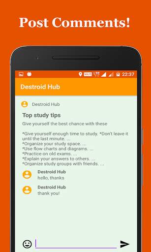 Destroid Hub Messenger screenshot 5
