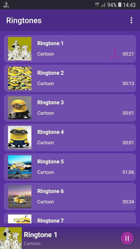 Cartoon founds for  Ringtones and Wallpapers screenshot 1