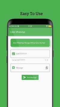 Send Direct Message Whatsapp - Colek Whatsapp screenshot 1