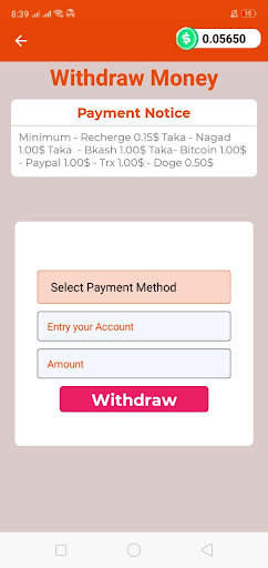 Next Earn - BDT Earning App स्क्रीनशॉट 6
