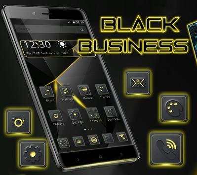 Black Business Launcher screenshot 1