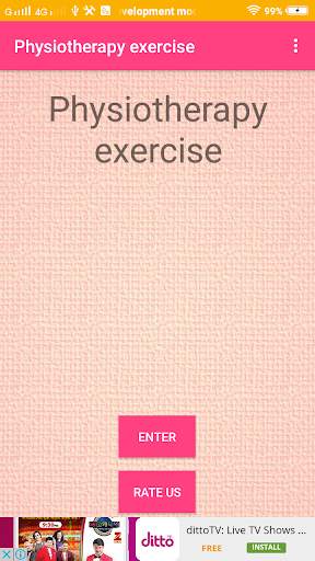 Physiotherapy exercise Guide screenshot 1
