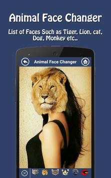 Animal Face Changer 3 تصوير الشاشة