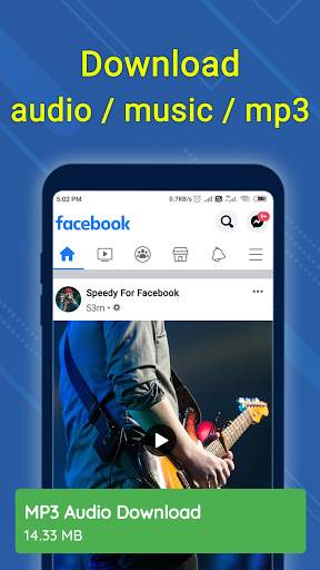 Speedy for FB - Video Downloader For Facebook screenshot 3
