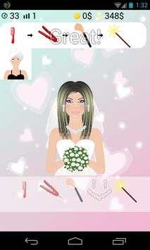 wedding dress up game screenshot 3