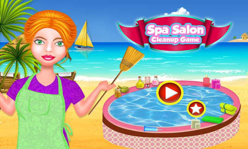 Spa Salon Cleanup Simulator: Pool & Bath Cleaning screenshot 6