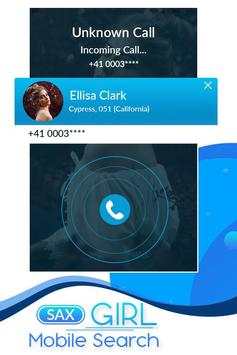 SAX Girl Mobile Search - Girl Phone Number Locator screenshot 1