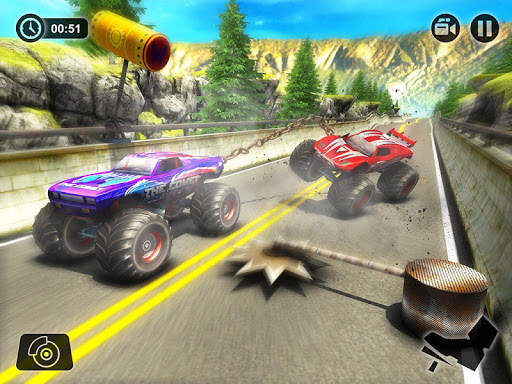 Chained Monster Truck Rivals: Ramp Racing Stunts screenshot 9