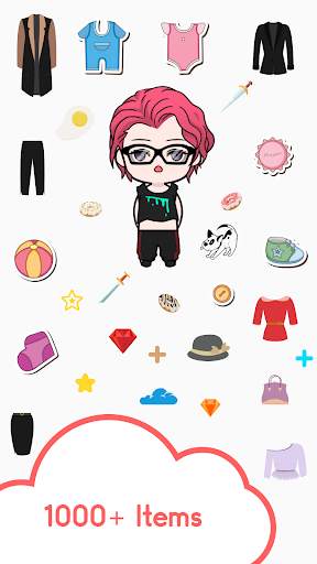 Oppa Doll Maker - iDol Emoji & screenshot 2