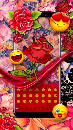 Gothic Rose Keyboard 🌹 screenshot 3