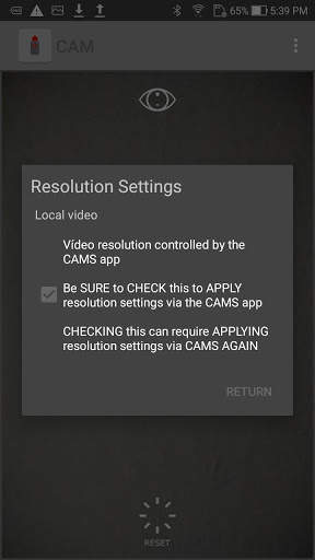 CAM: Use with the CAMS Multi Camera app (optional) 3 تصوير الشاشة